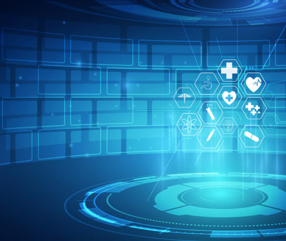 Health care icon pattern medical innovation concept background design